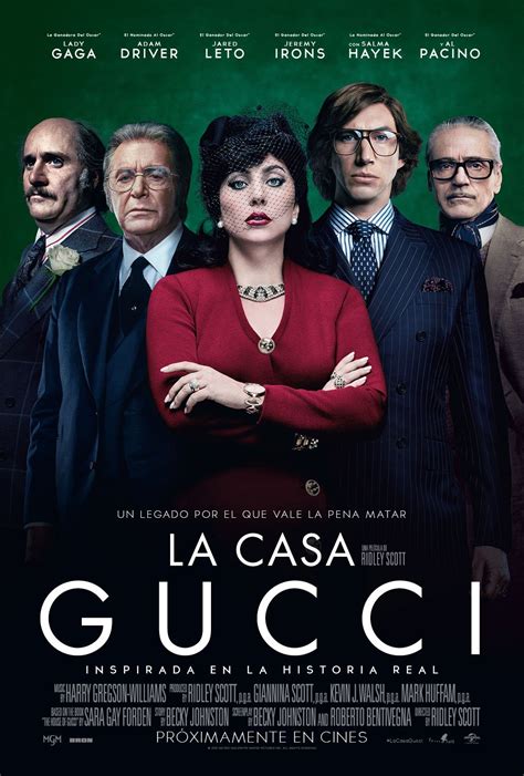 la casa gucci nominaciones|la casa gucci película.